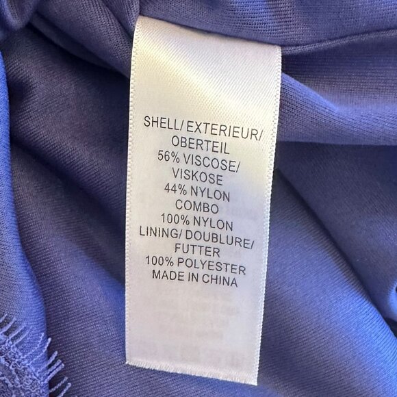 Adrianna Papell Royal Blue Lace Sheath Cocktail Dress Size 2 Wedding Guest Party - Picture 6 of 6